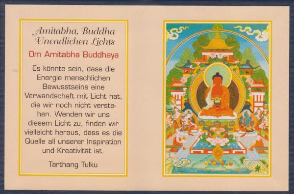 Amihaba, Buddha des unendlichen Lichts